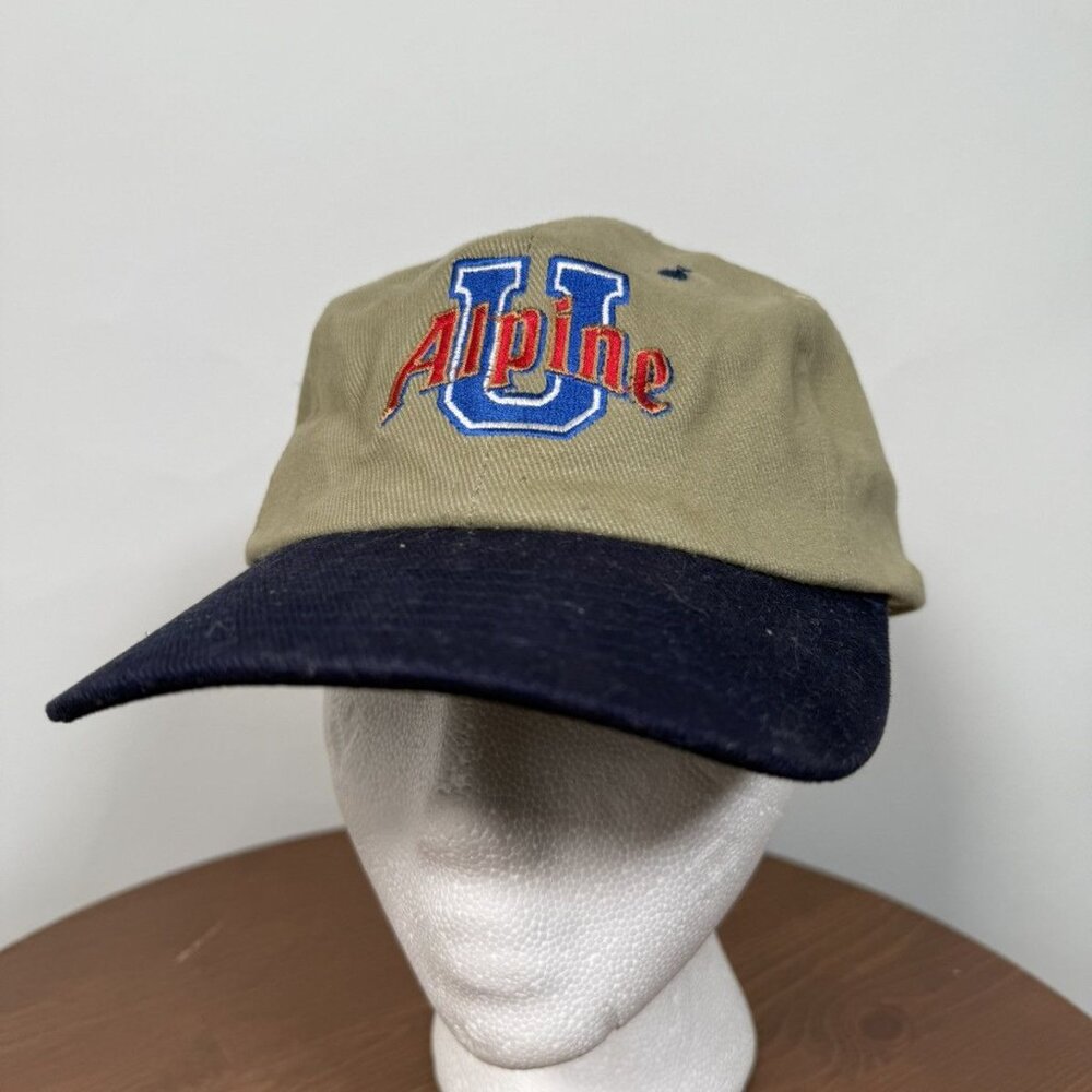 Vintage Alpine University Hat